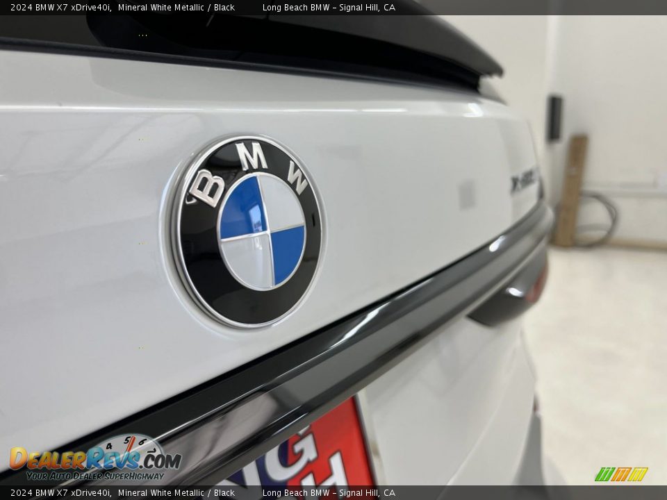 2024 BMW X7 xDrive40i Mineral White Metallic / Black Photo #14