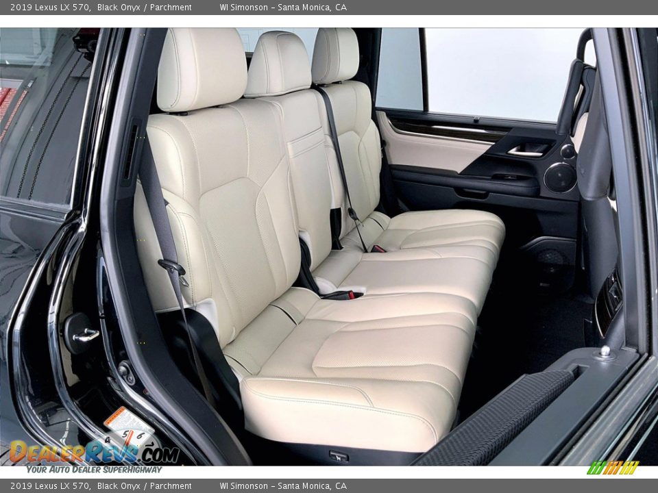 Rear Seat of 2019 Lexus LX 570 Photo #19