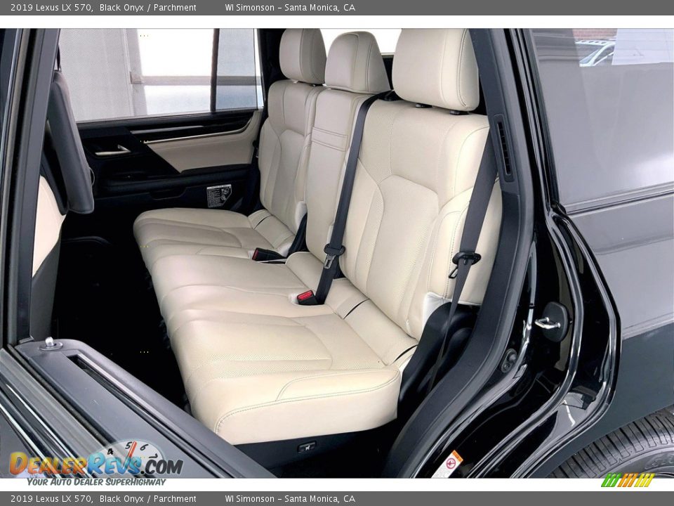 Rear Seat of 2019 Lexus LX 570 Photo #20