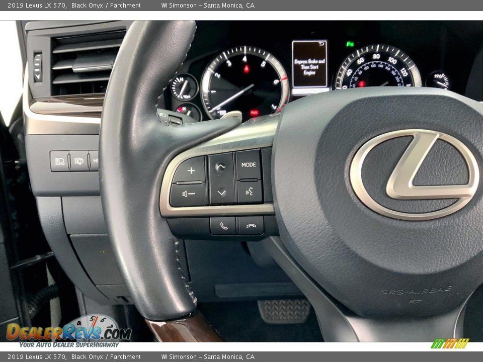 2019 Lexus LX 570 Steering Wheel Photo #21