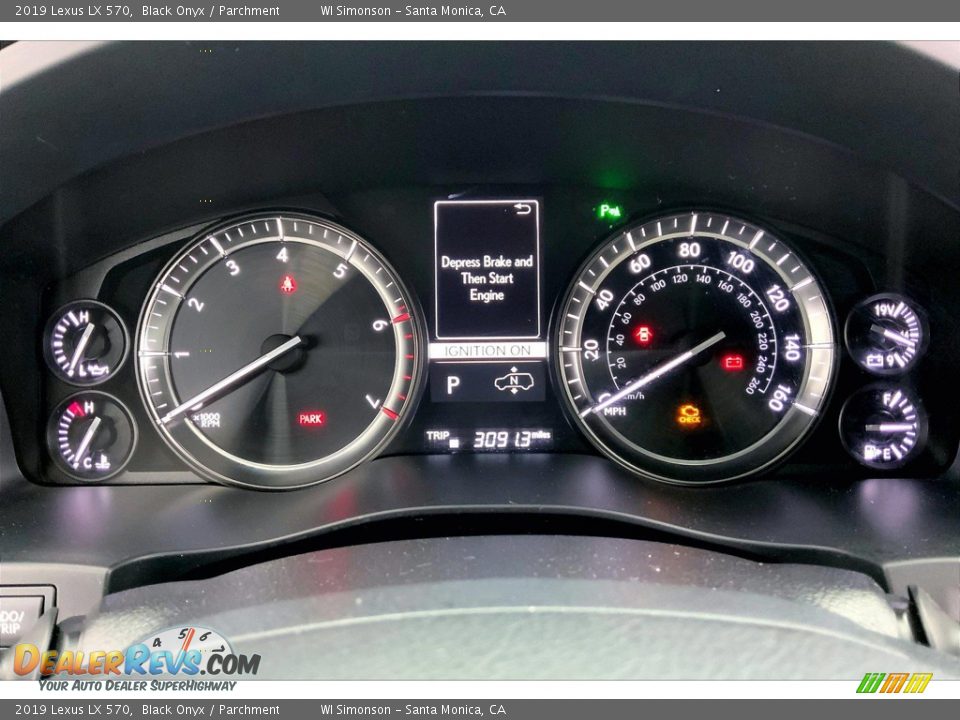 2019 Lexus LX 570 Gauges Photo #23