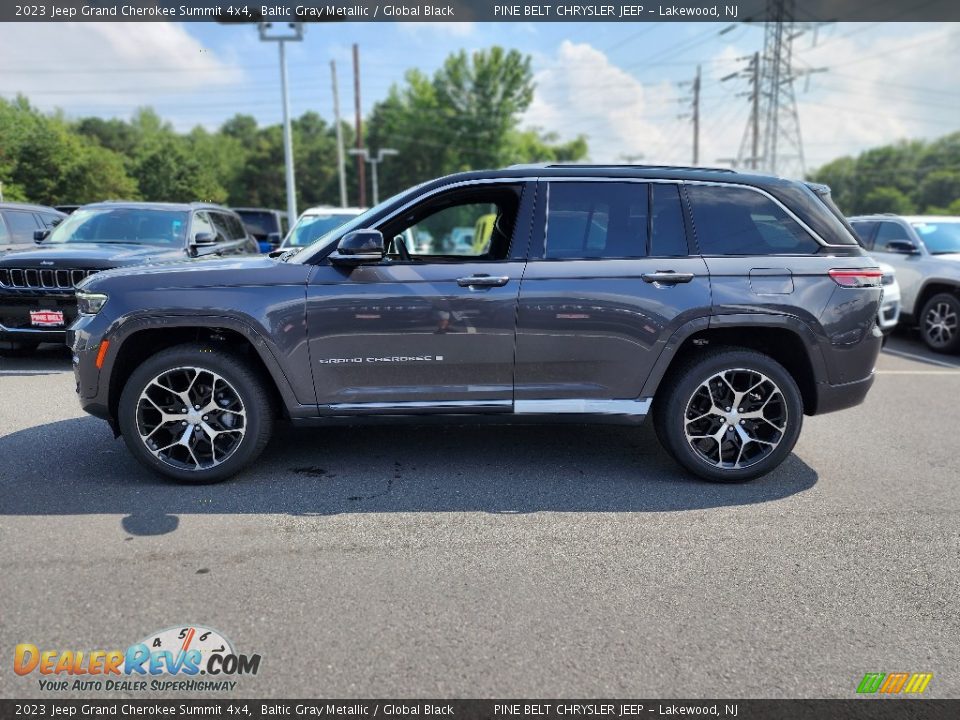 2023 Jeep Grand Cherokee Summit 4x4 Baltic Gray Metallic / Global Black Photo #3