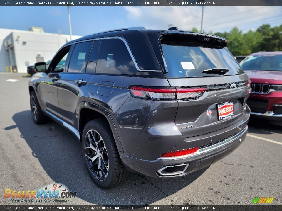 2023 Jeep Grand Cherokee Summit 4x4 Baltic Gray Metallic / Global Black Photo #4