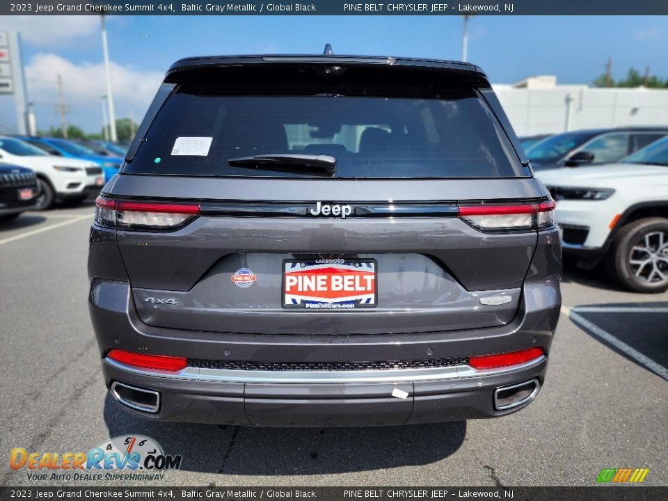 2023 Jeep Grand Cherokee Summit 4x4 Baltic Gray Metallic / Global Black Photo #6