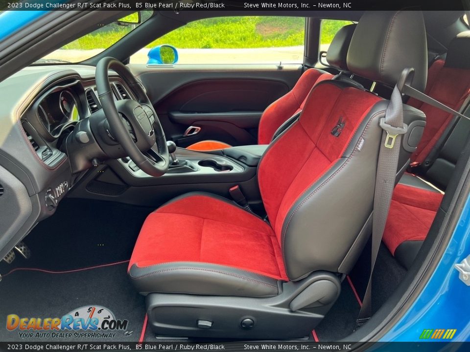 Ruby Red/Black Interior - 2023 Dodge Challenger R/T Scat Pack Plus Photo #11