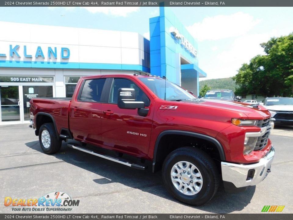 2024 Chevrolet Silverado 2500HD LT Crew Cab 4x4 Radiant Red Tintcoat / Jet Black Photo #5