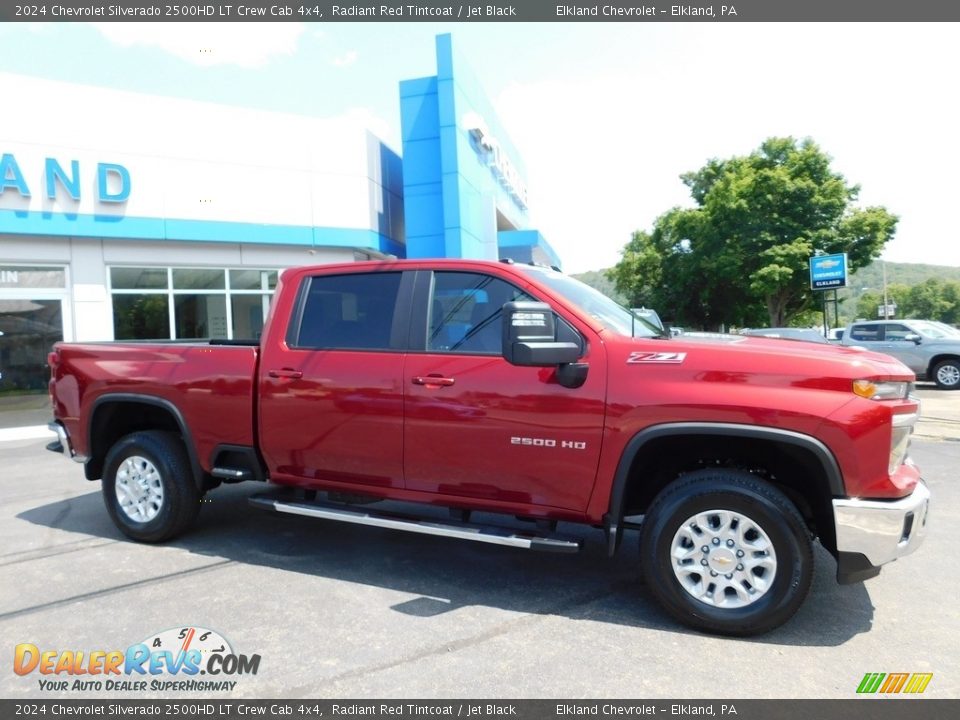 2024 Chevrolet Silverado 2500HD LT Crew Cab 4x4 Radiant Red Tintcoat / Jet Black Photo #6