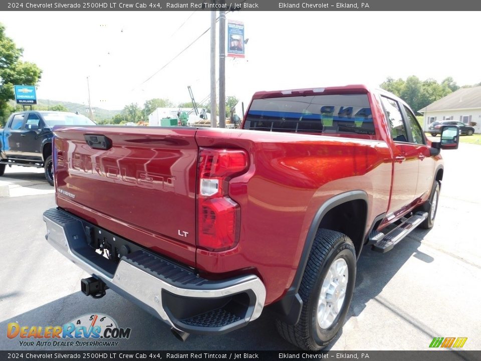 2024 Chevrolet Silverado 2500HD LT Crew Cab 4x4 Radiant Red Tintcoat / Jet Black Photo #9