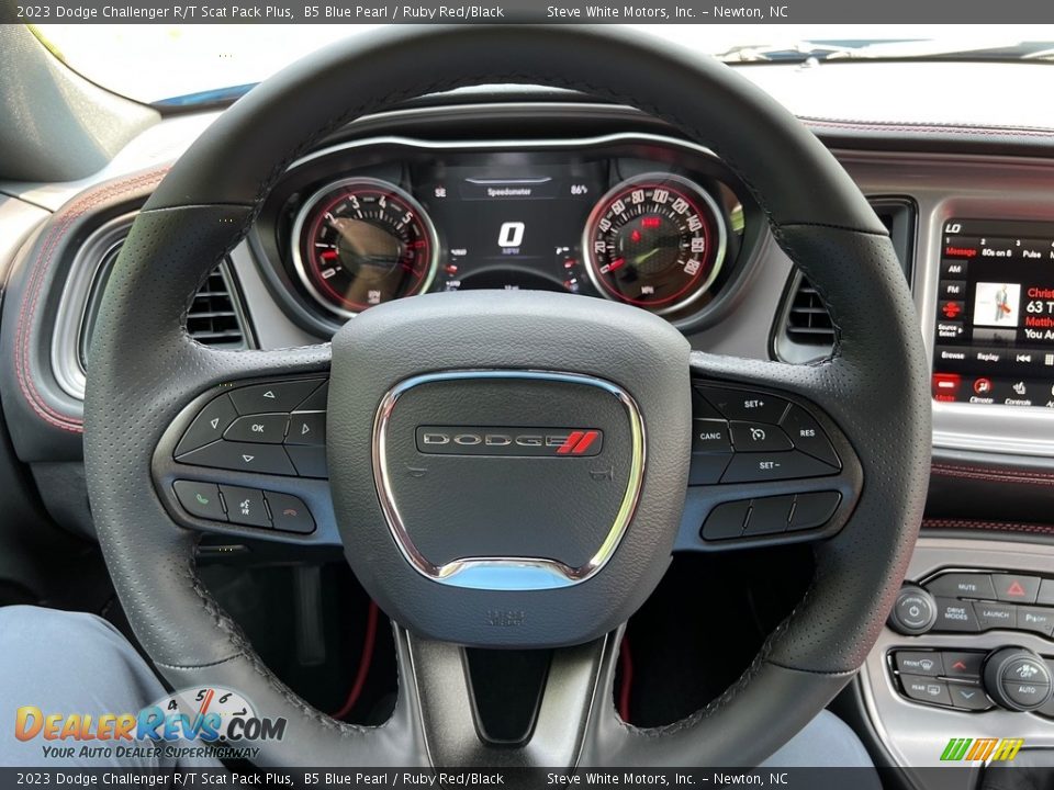 2023 Dodge Challenger R/T Scat Pack Plus Steering Wheel Photo #18