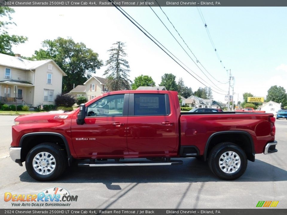 Radiant Red Tintcoat 2024 Chevrolet Silverado 2500HD LT Crew Cab 4x4 Photo #12