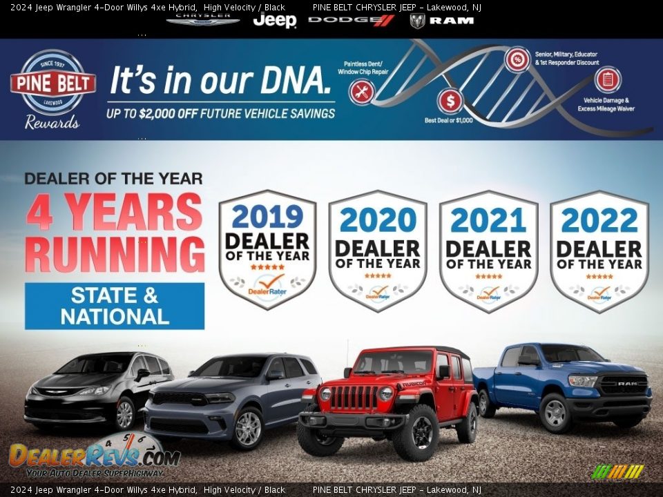 Dealer Info of 2024 Jeep Wrangler 4-Door Willys 4xe Hybrid Photo #11