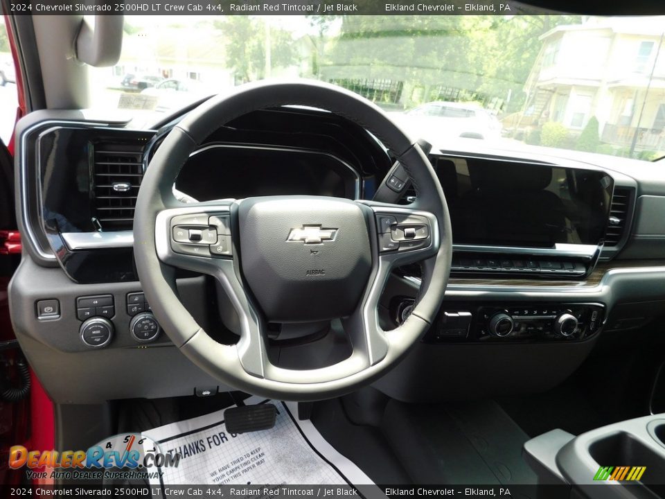 Dashboard of 2024 Chevrolet Silverado 2500HD LT Crew Cab 4x4 Photo #21