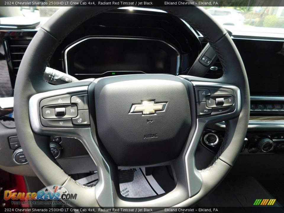 2024 Chevrolet Silverado 2500HD LT Crew Cab 4x4 Steering Wheel Photo #22