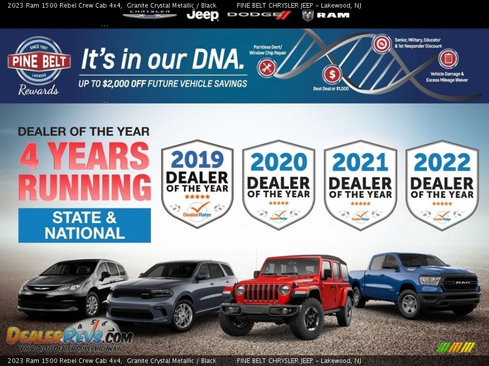 Dealer Info of 2023 Ram 1500 Rebel Crew Cab 4x4 Photo #11