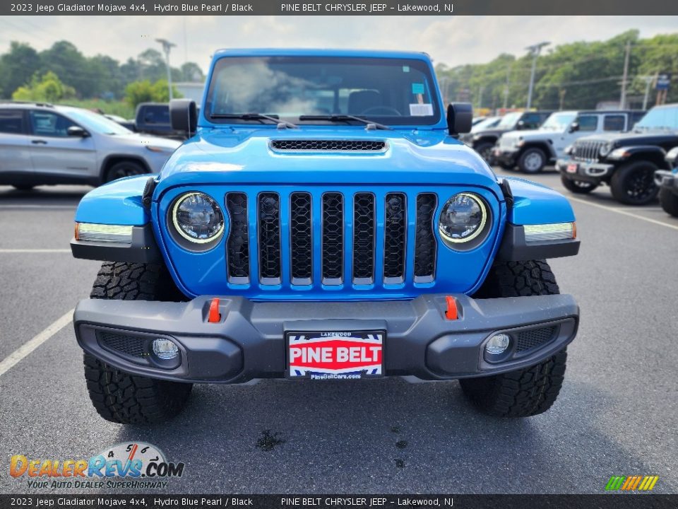 2023 Jeep Gladiator Mojave 4x4 Hydro Blue Pearl / Black Photo #2