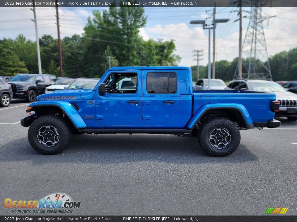 2023 Jeep Gladiator Mojave 4x4 Hydro Blue Pearl / Black Photo #3