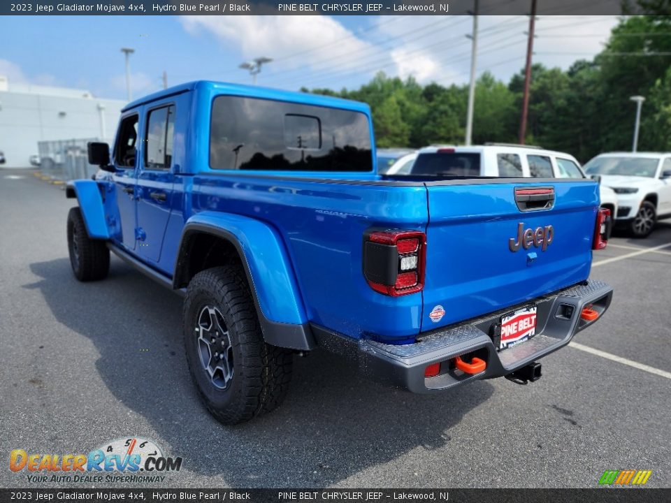 2023 Jeep Gladiator Mojave 4x4 Hydro Blue Pearl / Black Photo #4