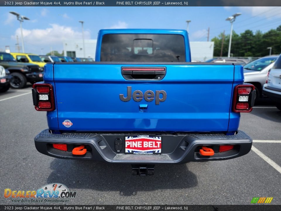 2023 Jeep Gladiator Mojave 4x4 Hydro Blue Pearl / Black Photo #6