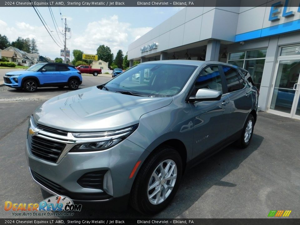 2024 Chevrolet Equinox LT AWD Sterling Gray Metallic / Jet Black Photo #2