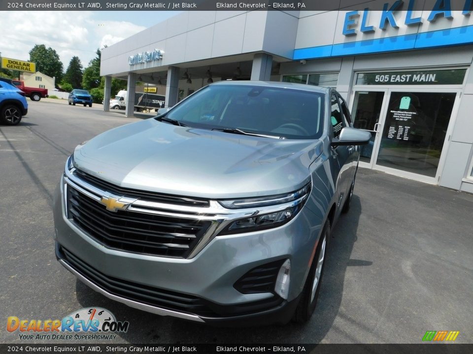 2024 Chevrolet Equinox LT AWD Sterling Gray Metallic / Jet Black Photo #3