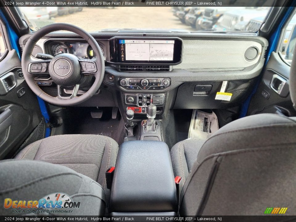 Front Seat of 2024 Jeep Wrangler 4-Door Willys 4xe Hybrid Photo #9
