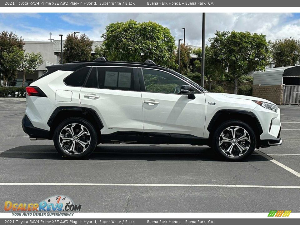 Super White 2021 Toyota RAV4 Prime XSE AWD Plug-In Hybrid Photo #3