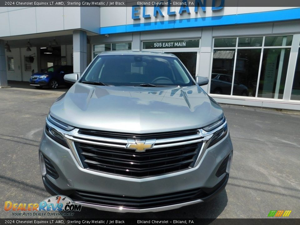 2024 Chevrolet Equinox LT AWD Sterling Gray Metallic / Jet Black Photo #4