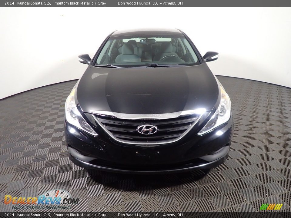 2014 Hyundai Sonata GLS Phantom Black Metallic / Gray Photo #4