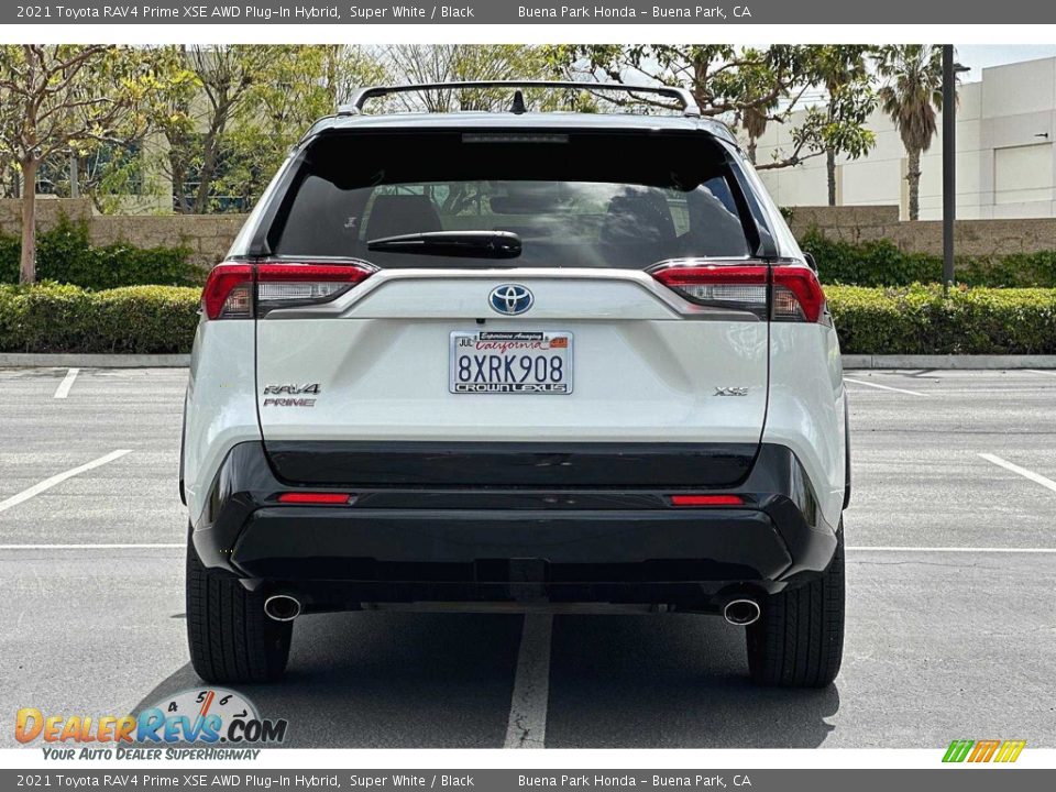 2021 Toyota RAV4 Prime XSE AWD Plug-In Hybrid Super White / Black Photo #5