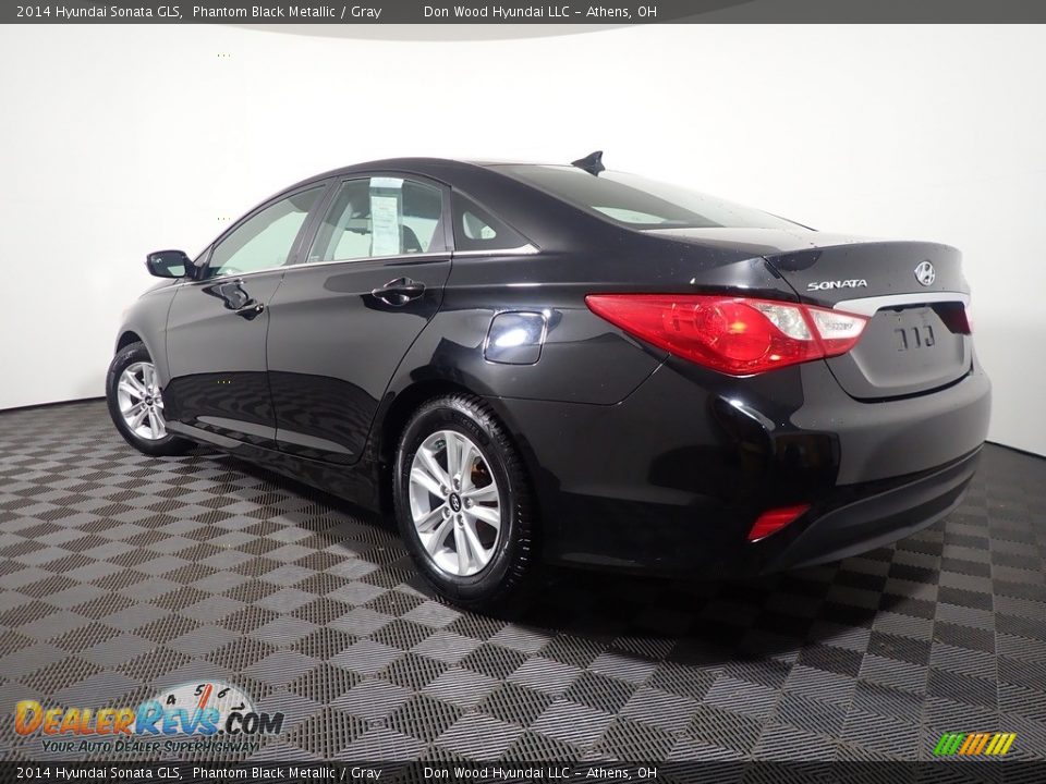 2014 Hyundai Sonata GLS Phantom Black Metallic / Gray Photo #8