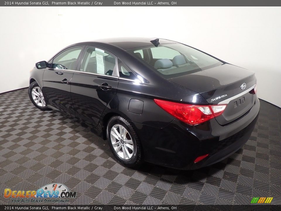 2014 Hyundai Sonata GLS Phantom Black Metallic / Gray Photo #9