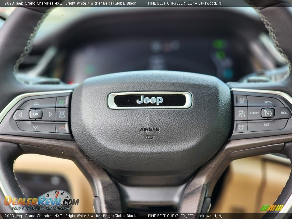 2023 Jeep Grand Cherokee 4XE Steering Wheel Photo #10
