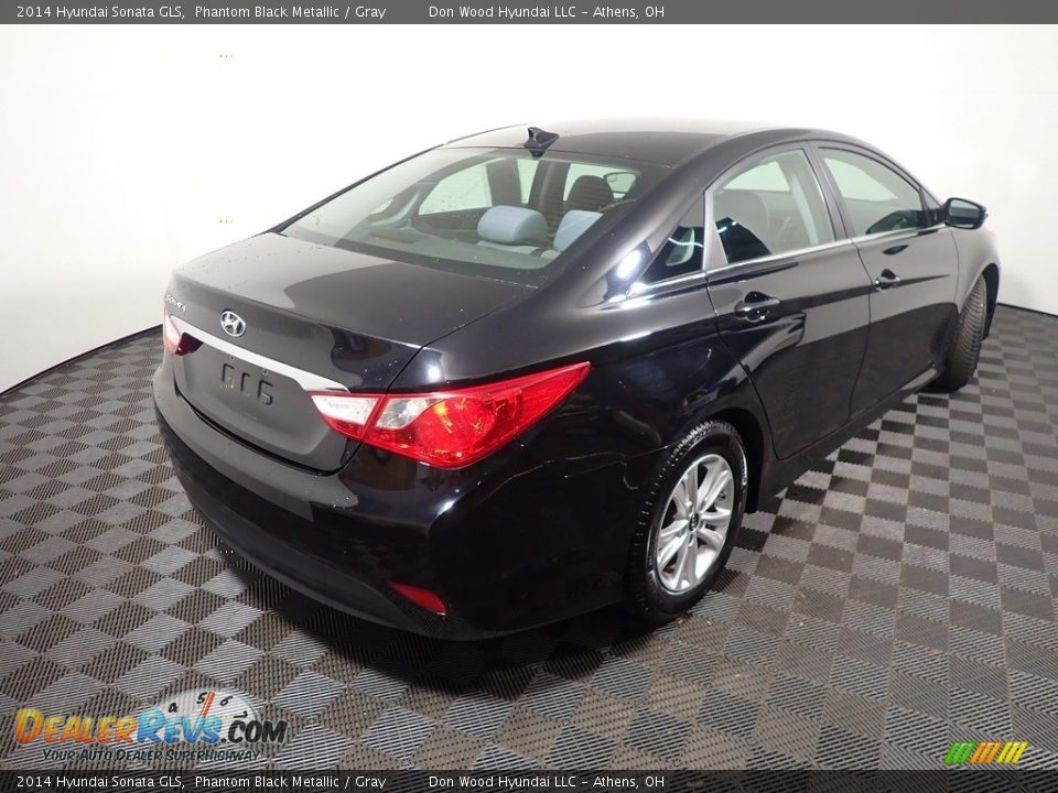 2014 Hyundai Sonata GLS Phantom Black Metallic / Gray Photo #14