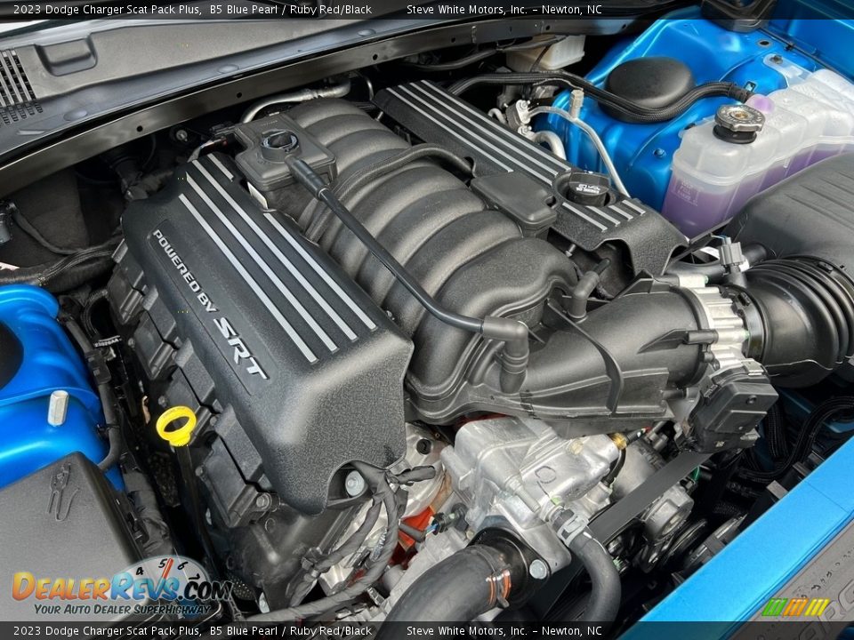 2023 Dodge Charger Scat Pack Plus 392 SRT 6.4 Liter HEMI OHV 16-Valve VVT MDS V8 Engine Photo #9