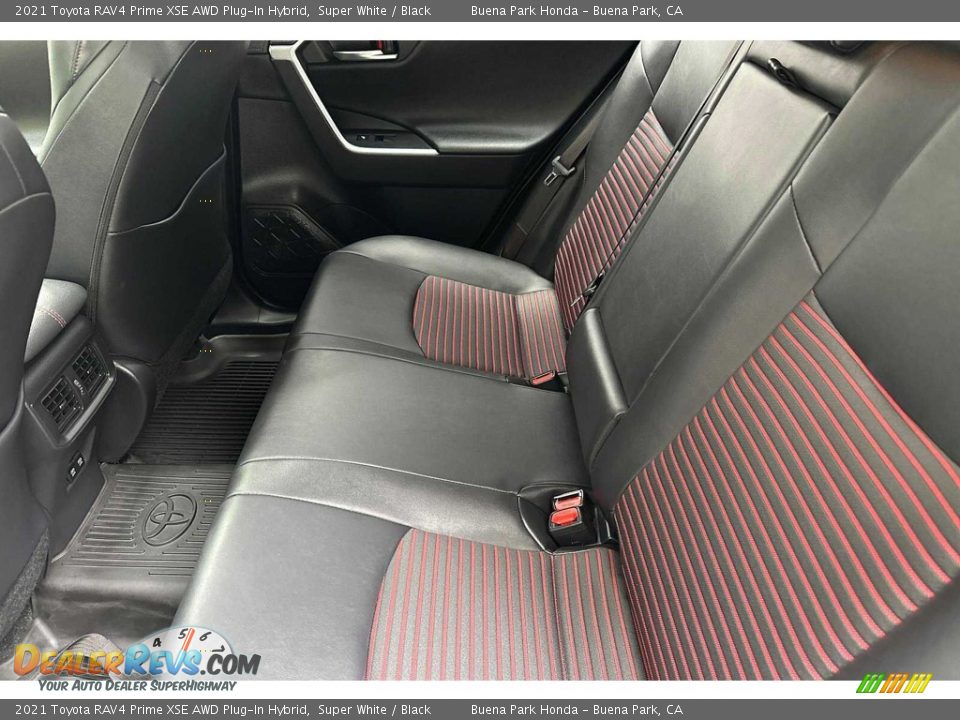 Rear Seat of 2021 Toyota RAV4 Prime XSE AWD Plug-In Hybrid Photo #14
