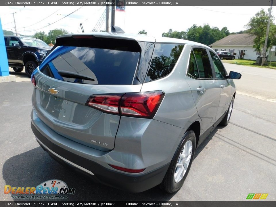 2024 Chevrolet Equinox LT AWD Sterling Gray Metallic / Jet Black Photo #10