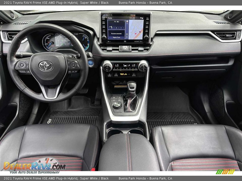 Dashboard of 2021 Toyota RAV4 Prime XSE AWD Plug-In Hybrid Photo #16