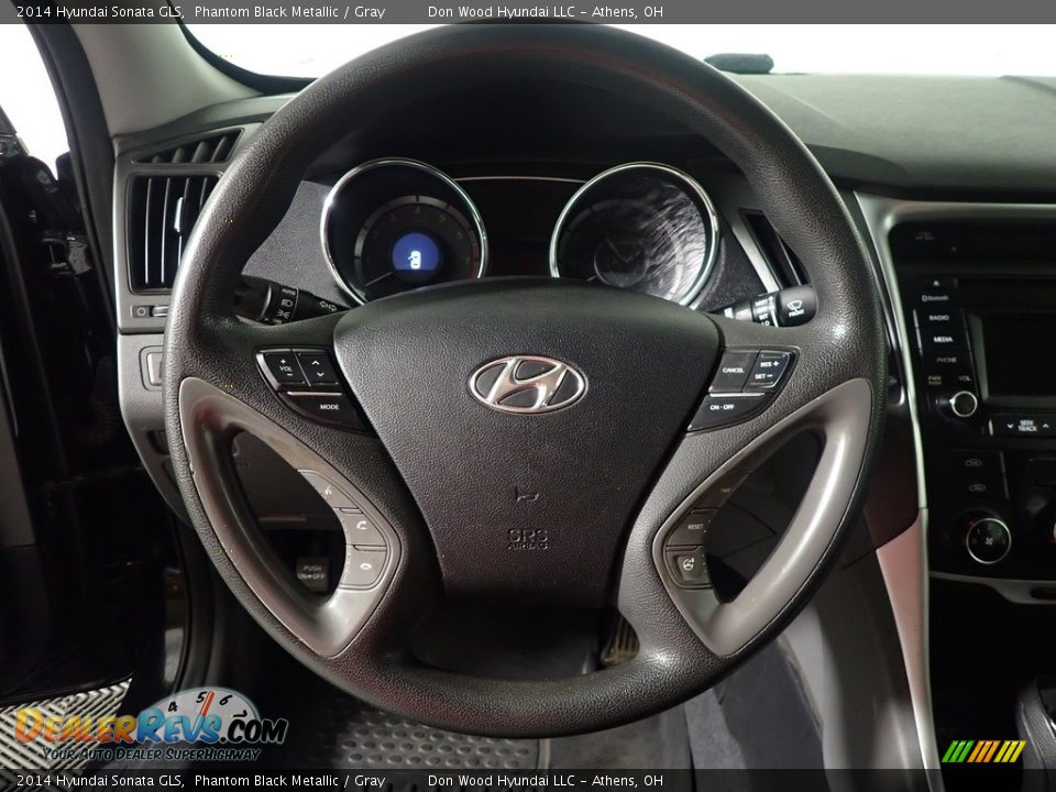 2014 Hyundai Sonata GLS Phantom Black Metallic / Gray Photo #21