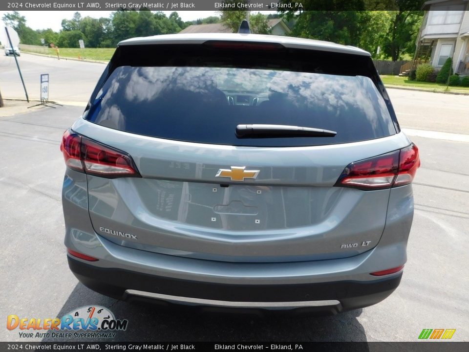 2024 Chevrolet Equinox LT AWD Sterling Gray Metallic / Jet Black Photo #11