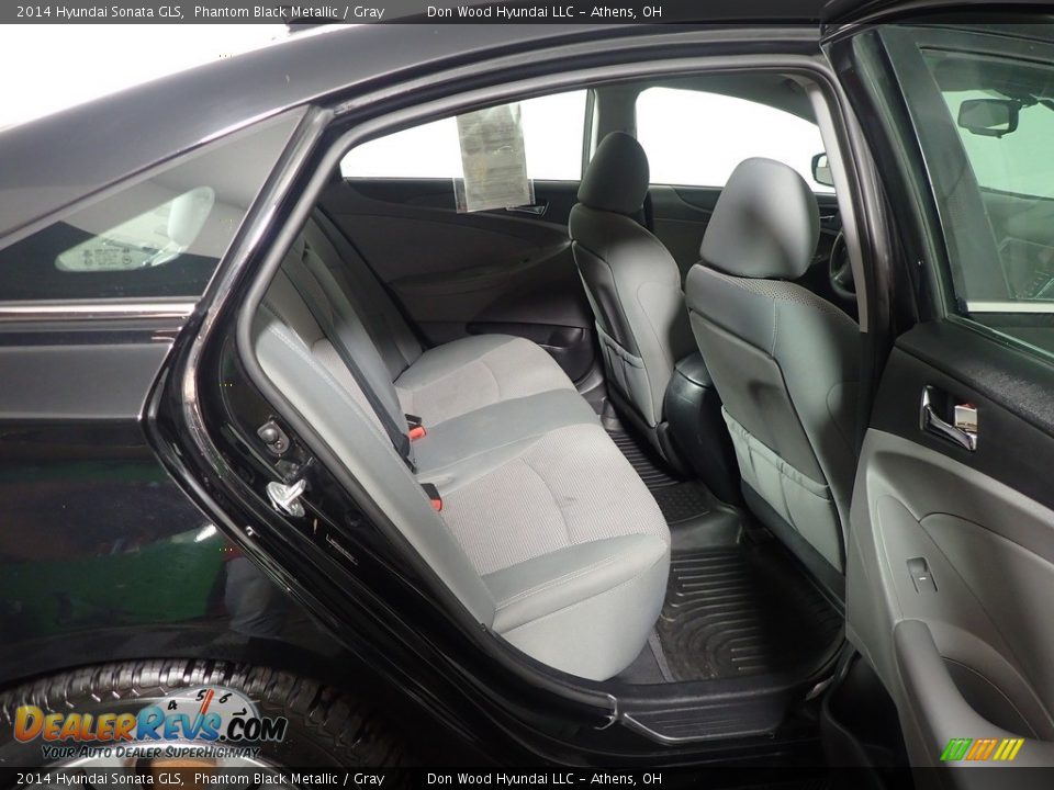 2014 Hyundai Sonata GLS Phantom Black Metallic / Gray Photo #31