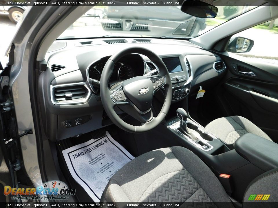Jet Black Interior - 2024 Chevrolet Equinox LT AWD Photo #21