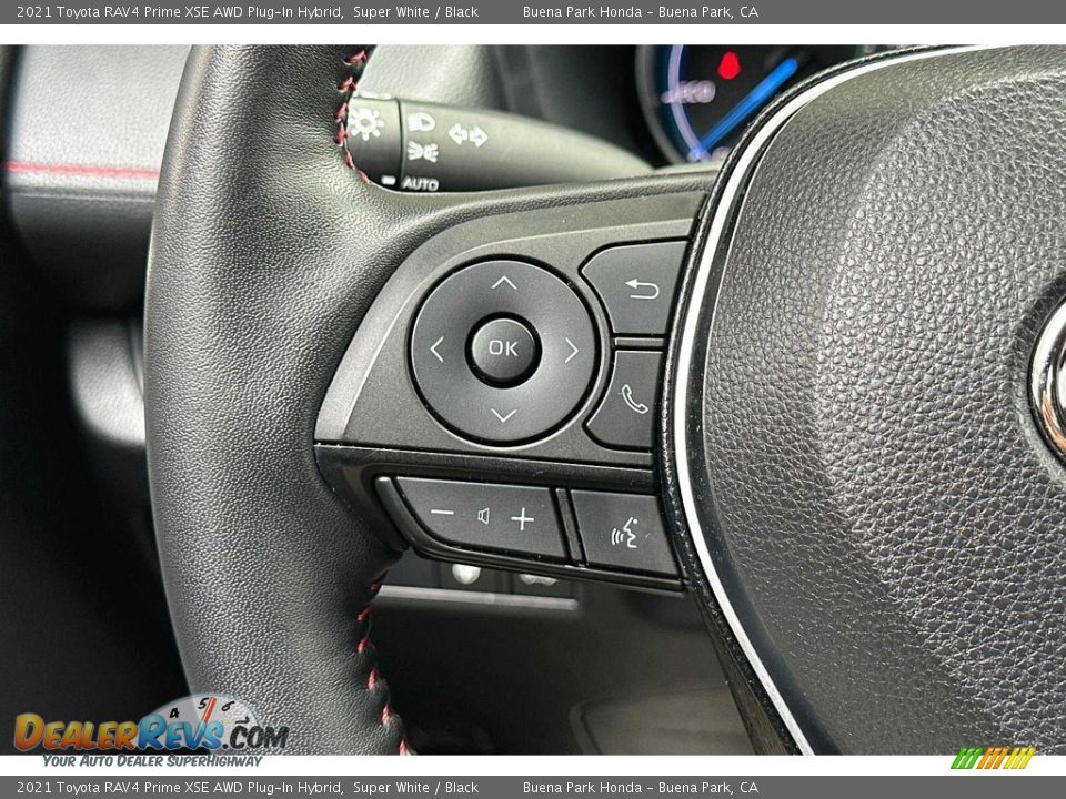 2021 Toyota RAV4 Prime XSE AWD Plug-In Hybrid Steering Wheel Photo #30