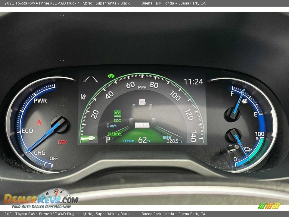 2021 Toyota RAV4 Prime XSE AWD Plug-In Hybrid Gauges Photo #34
