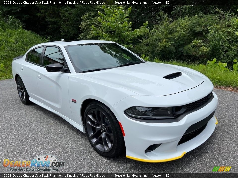 Front 3/4 View of 2023 Dodge Charger Scat Pack Plus Photo #4