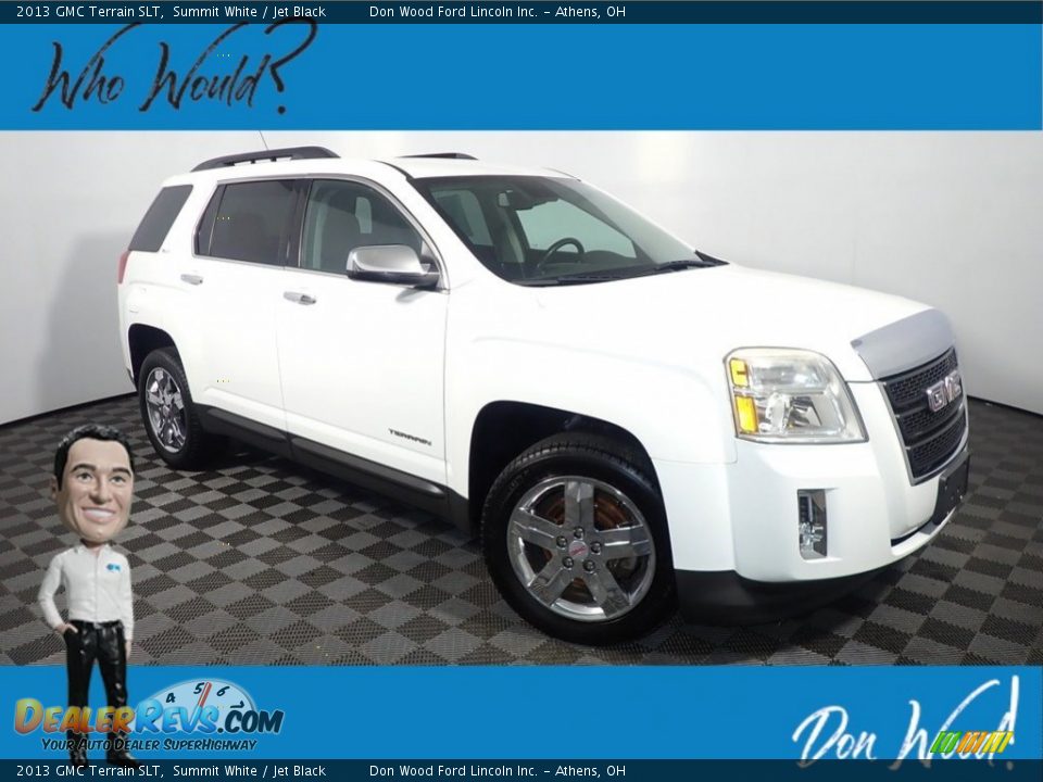 2013 GMC Terrain SLT Summit White / Jet Black Photo #1