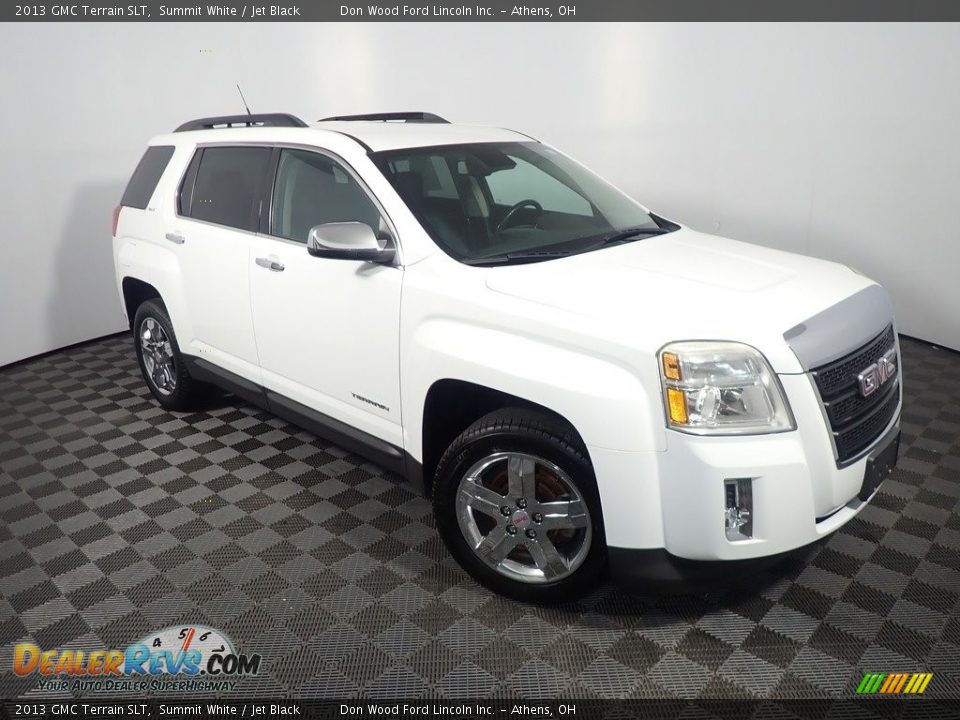 2013 GMC Terrain SLT Summit White / Jet Black Photo #6