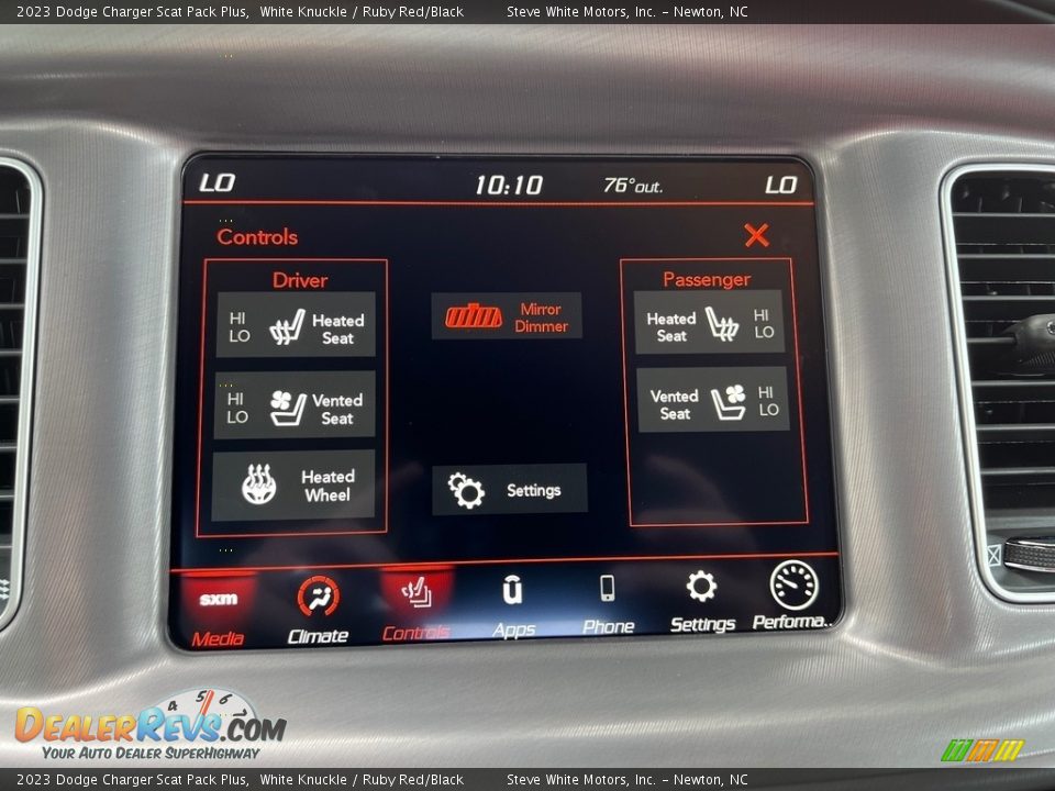 Controls of 2023 Dodge Charger Scat Pack Plus Photo #22