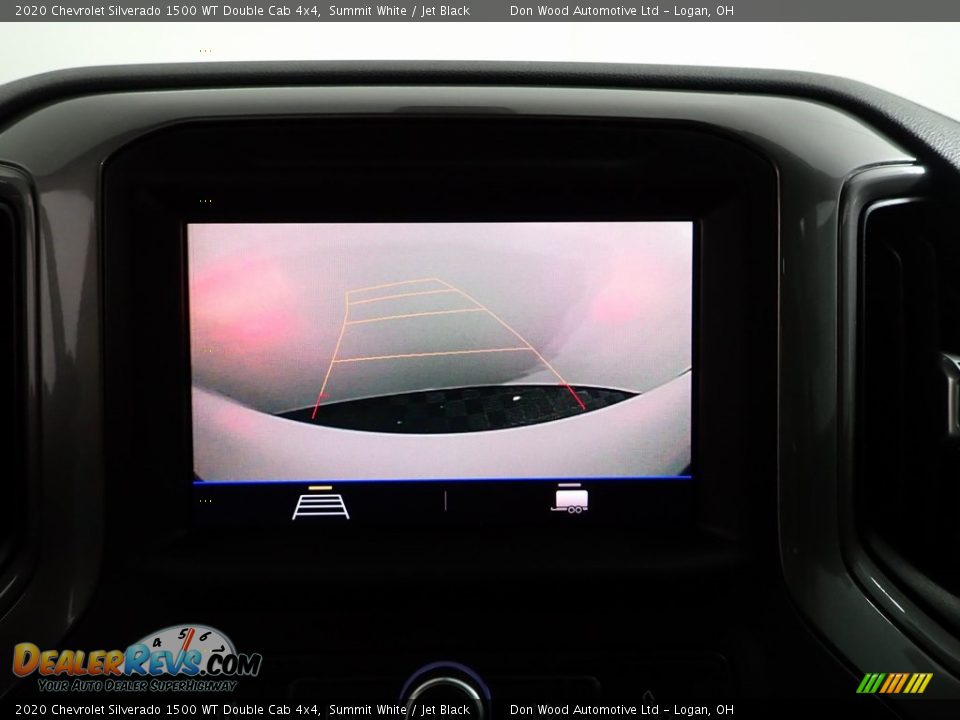 2020 Chevrolet Silverado 1500 WT Double Cab 4x4 Summit White / Jet Black Photo #3