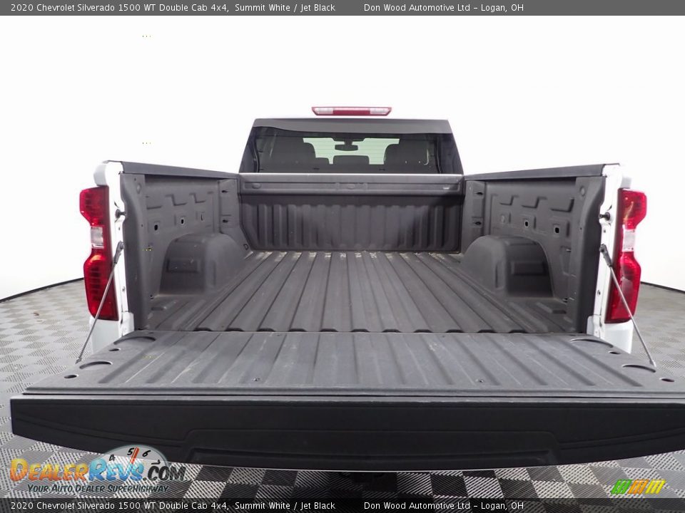2020 Chevrolet Silverado 1500 WT Double Cab 4x4 Summit White / Jet Black Photo #8