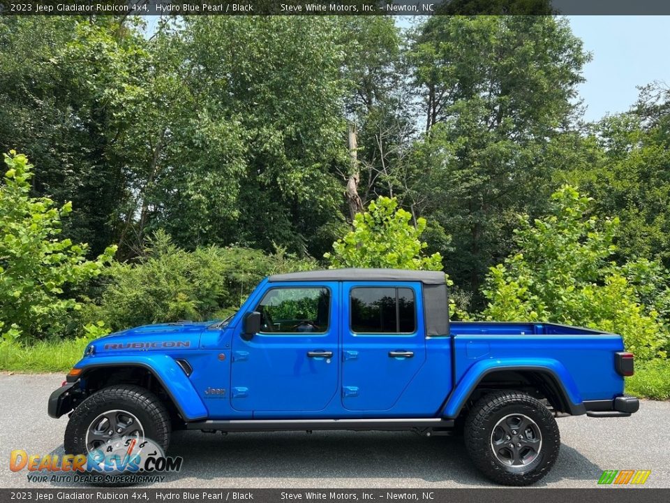 2023 Jeep Gladiator Rubicon 4x4 Hydro Blue Pearl / Black Photo #1